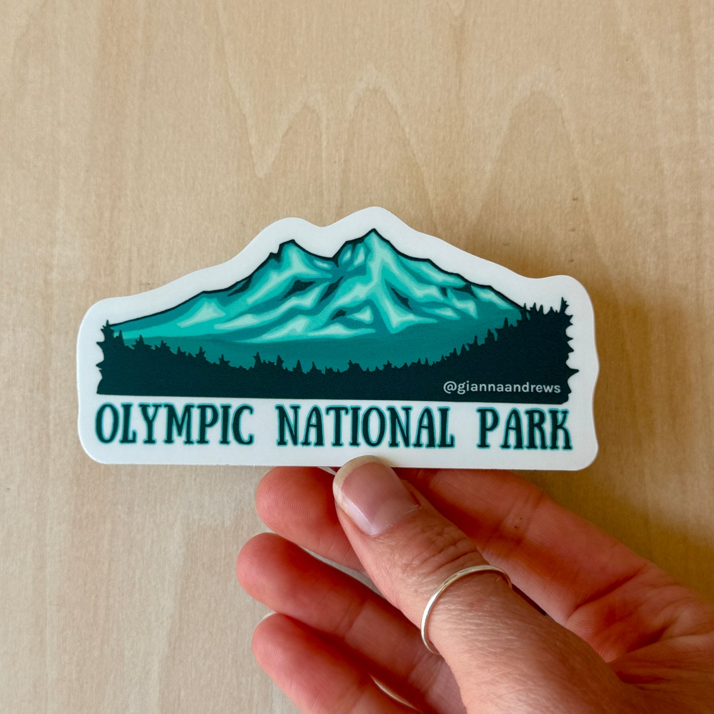 ONP Mountains Sticker