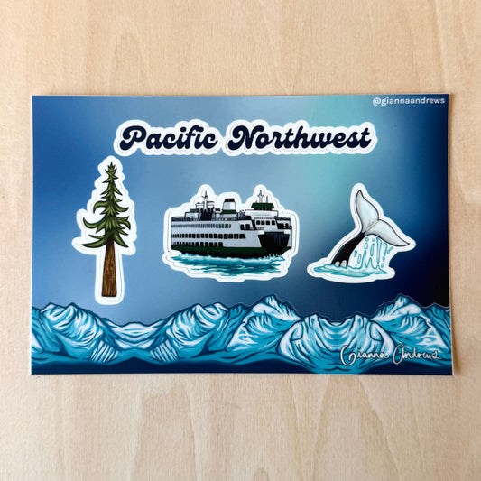 PNW Sticker Sheet