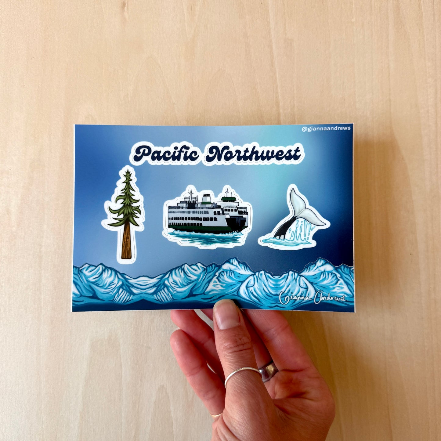 PNW Sticker Sheet