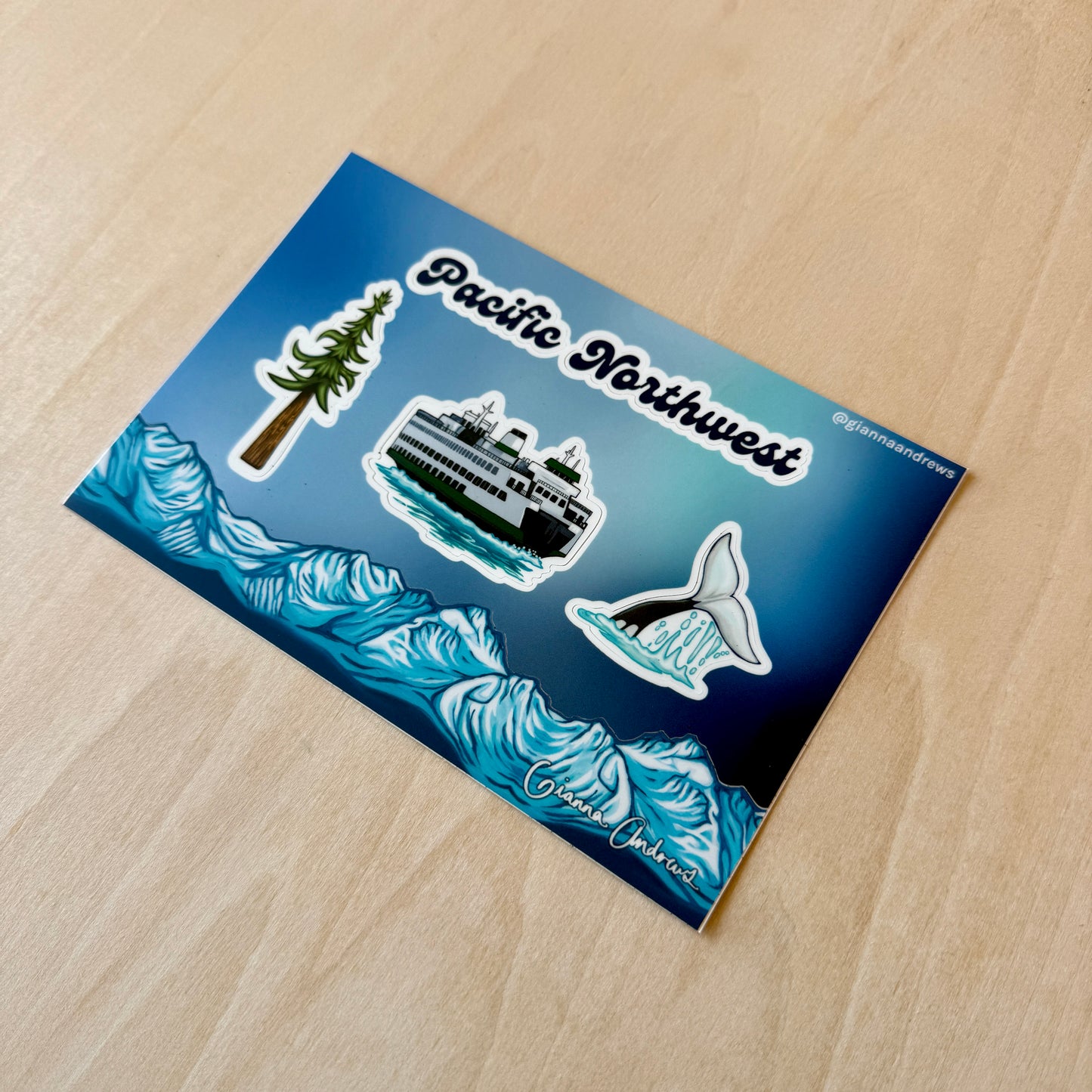 PNW Sticker Sheet