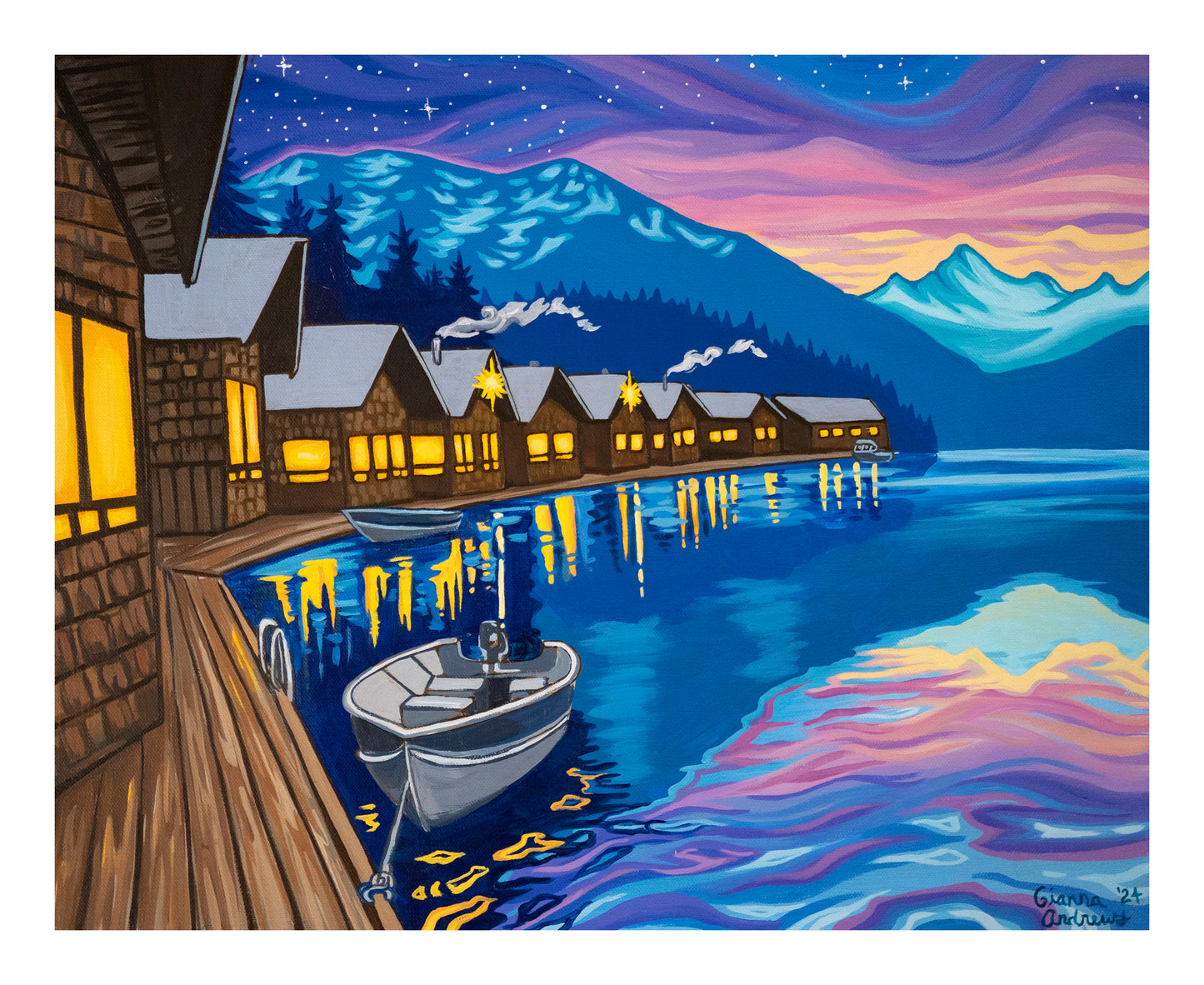 "Ross Lake Reflections" Print