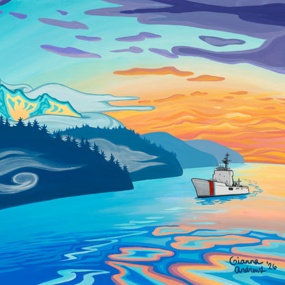 "Sunset Straits" Print