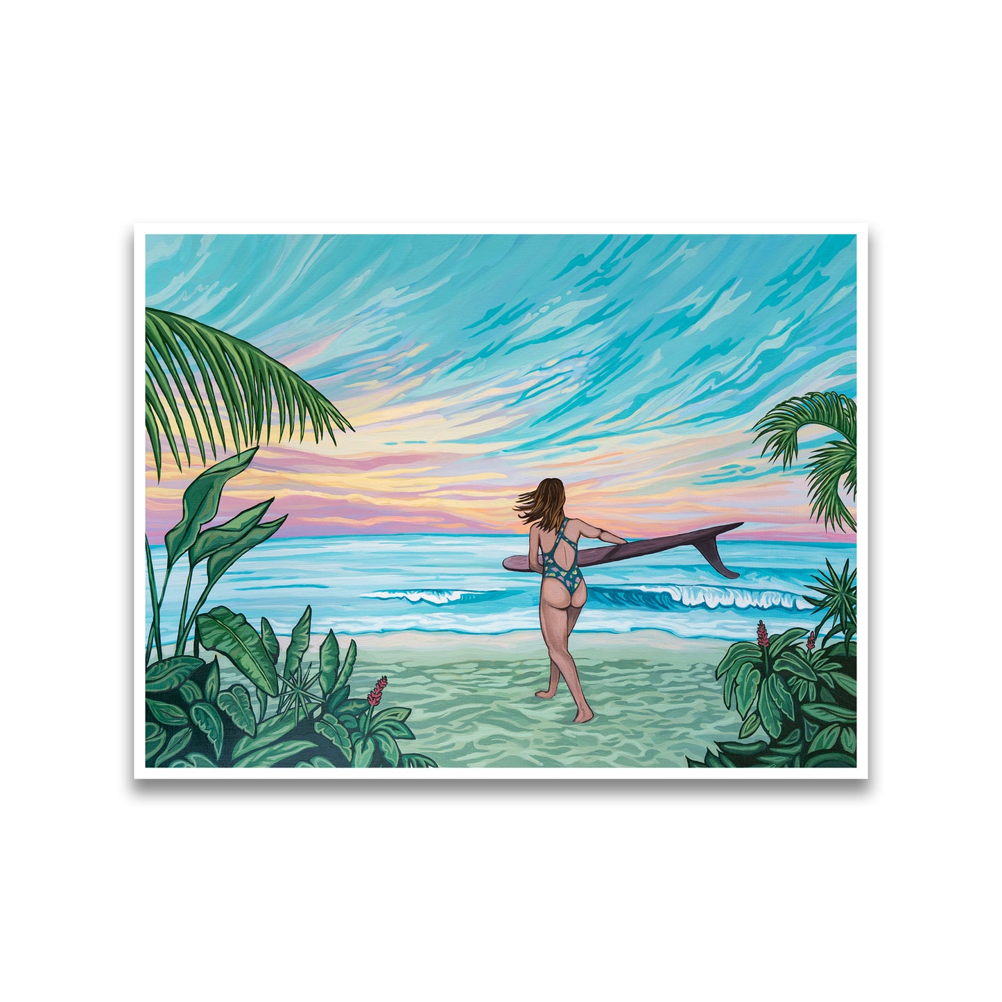 "Surfer Girl" Print