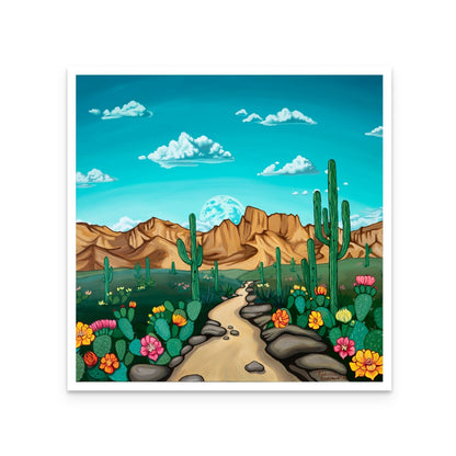NEW RELEASE! "Desert Bloom" Print