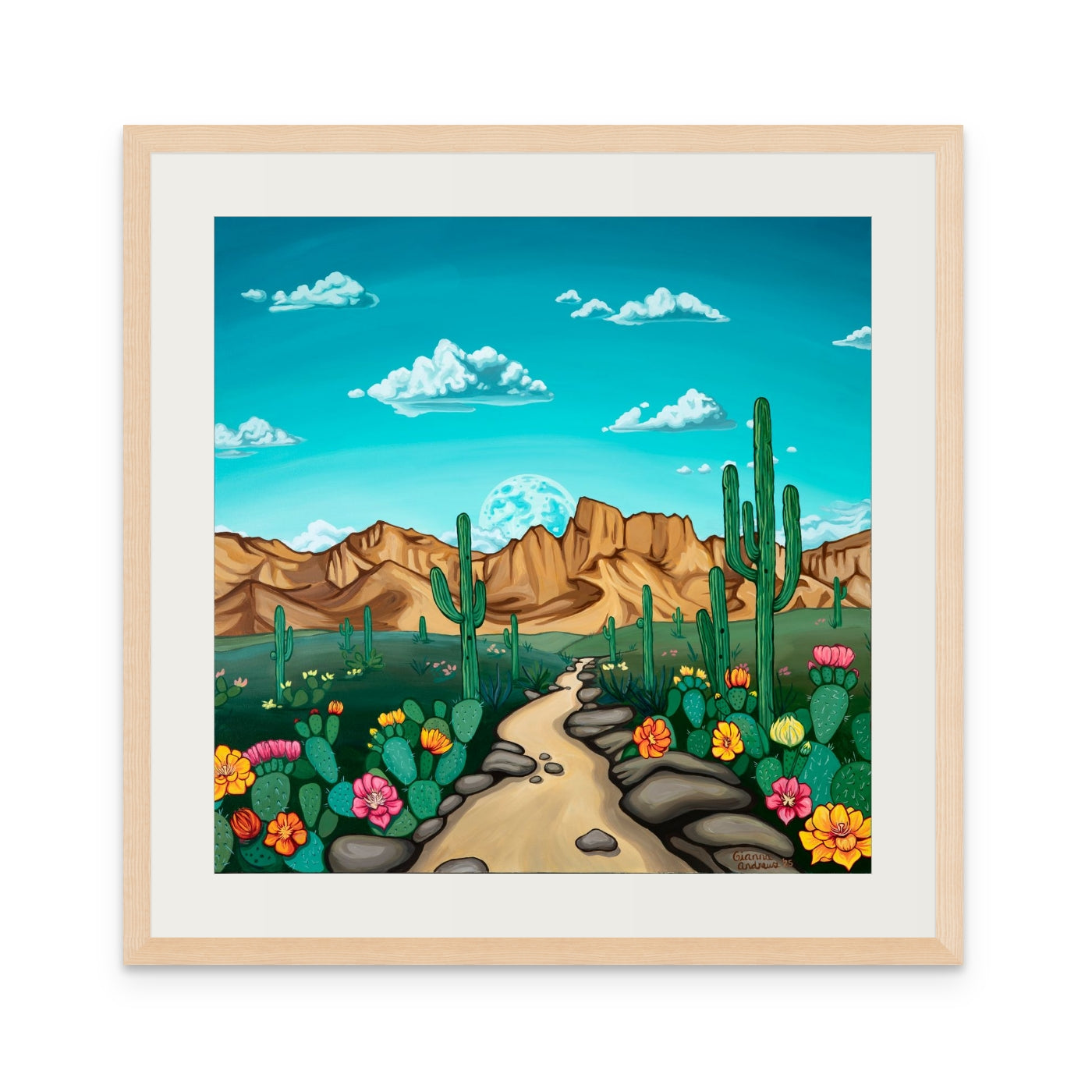 "Desert Bloom" Print