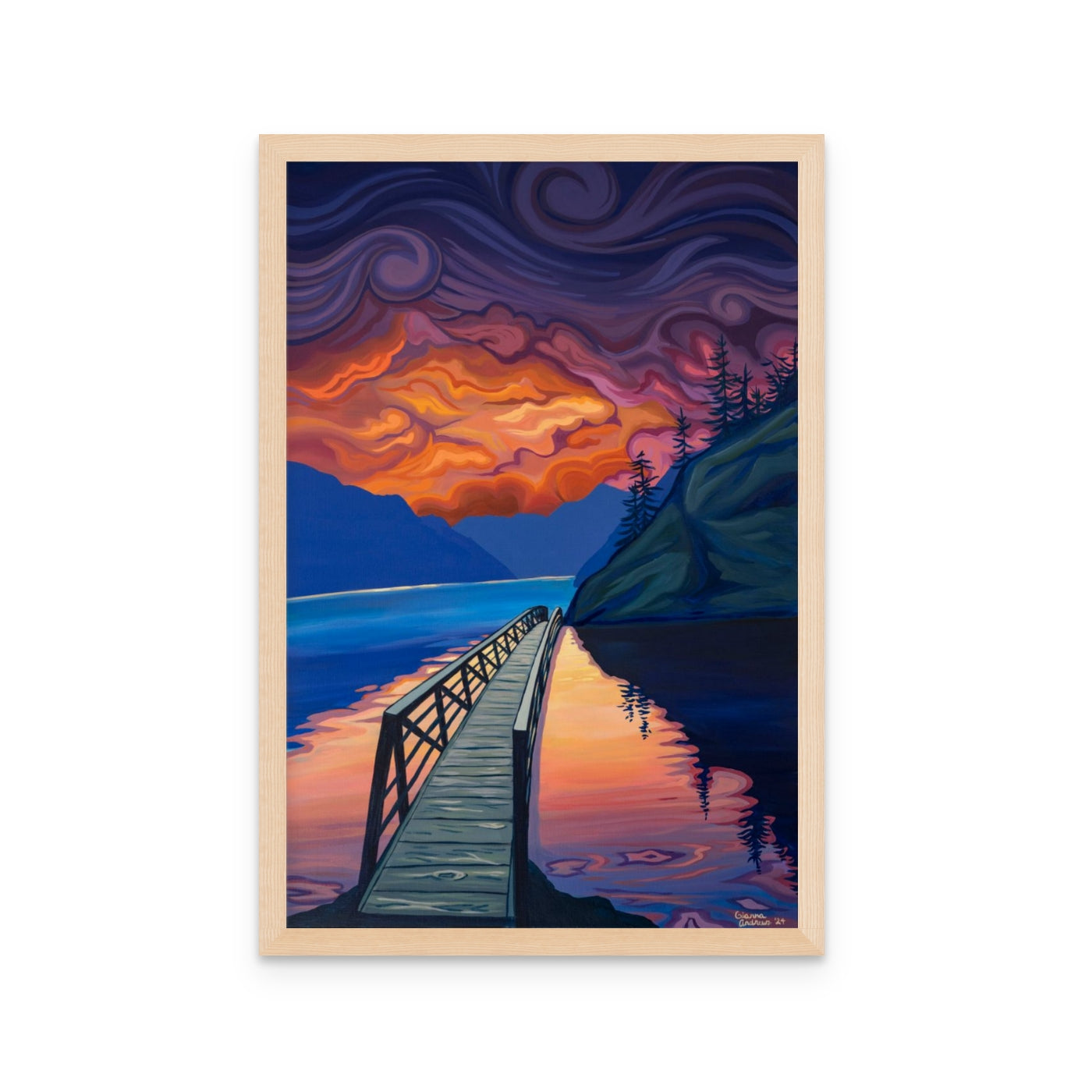 "Devil's Punchbowl" Print