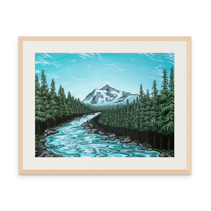 "Dusk At Shuksan" Print