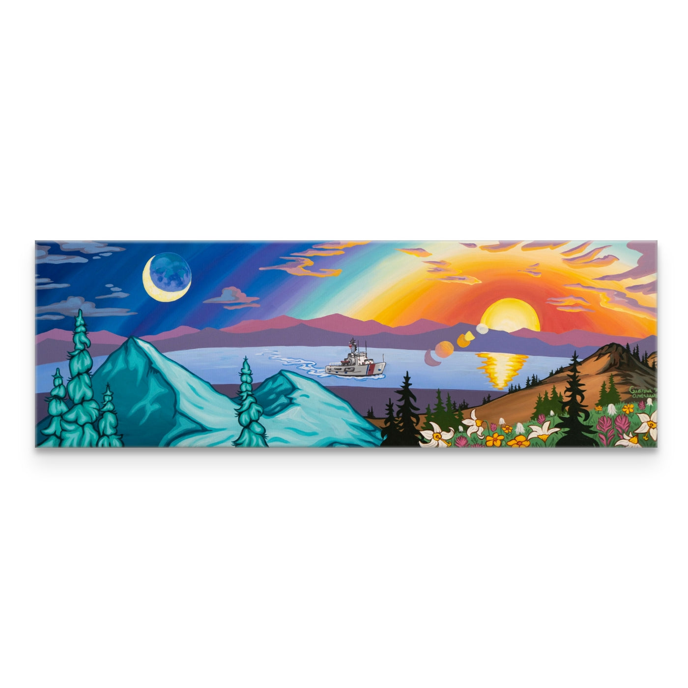 "From the Mountains to the Sea" Print