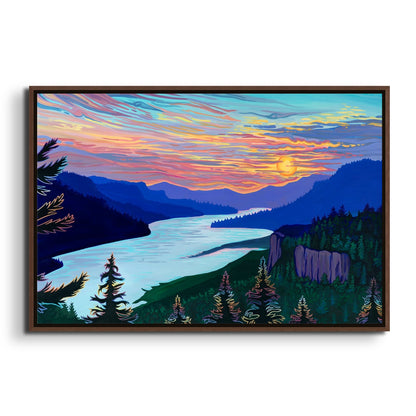 "Hood River Sunrise" Print