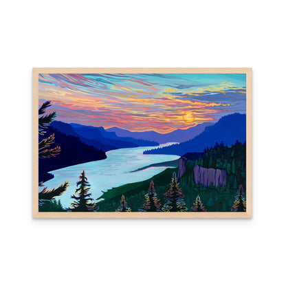 "Hood River Sunrise" Print