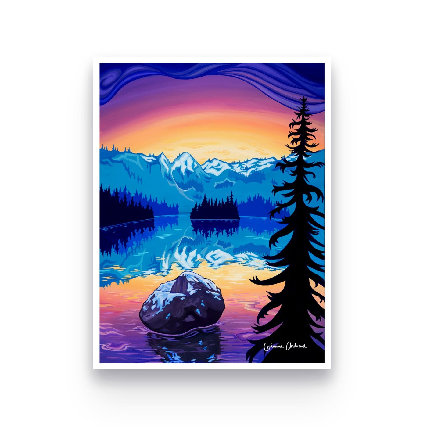 "Lake Angeles" Print