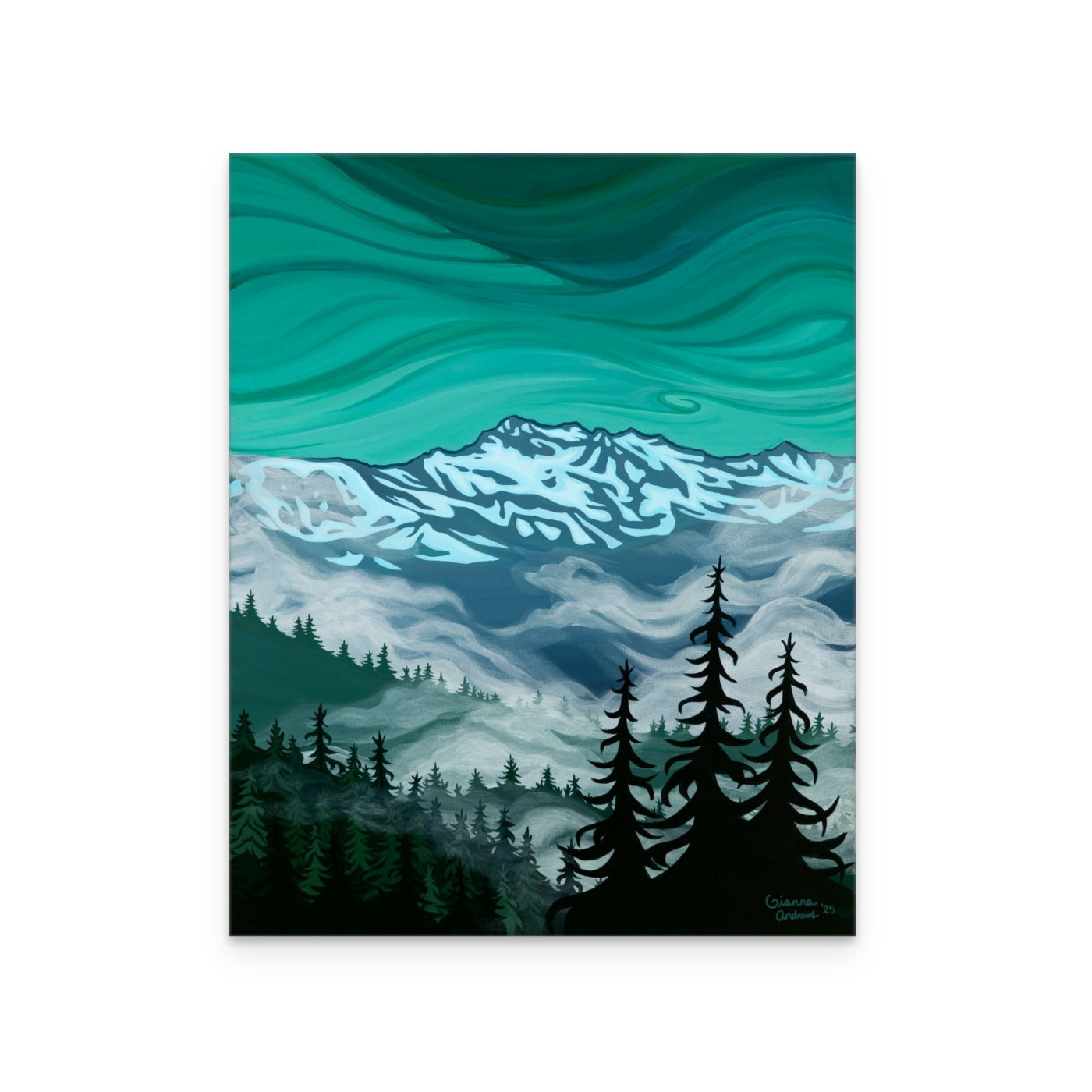 "Misty Mountains" Print