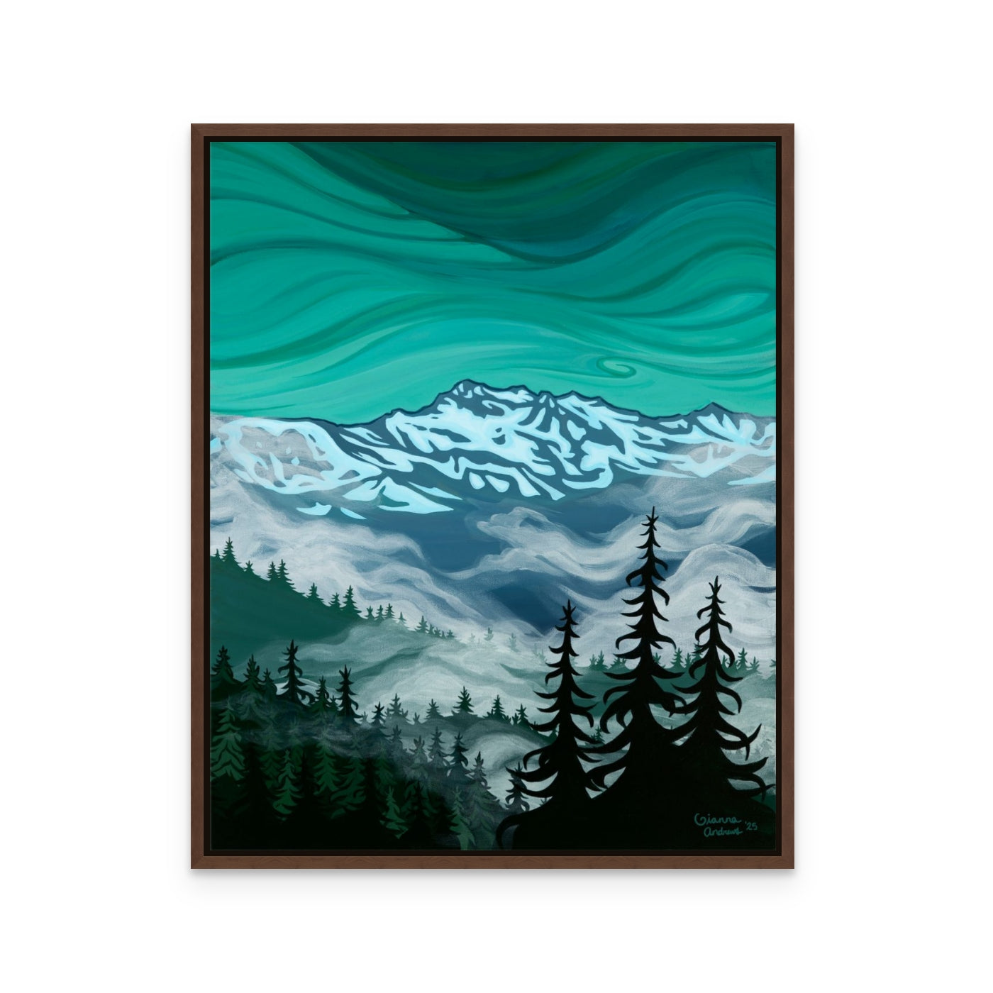 "Misty Mountains" Print