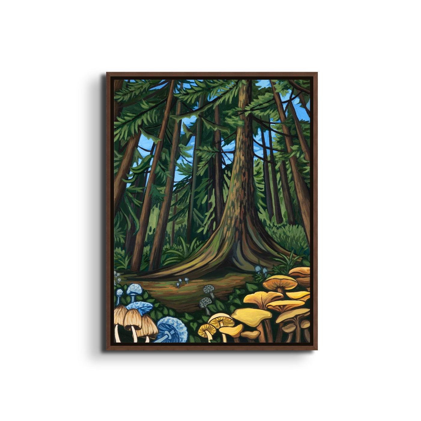 "Mushroom Forest" Print