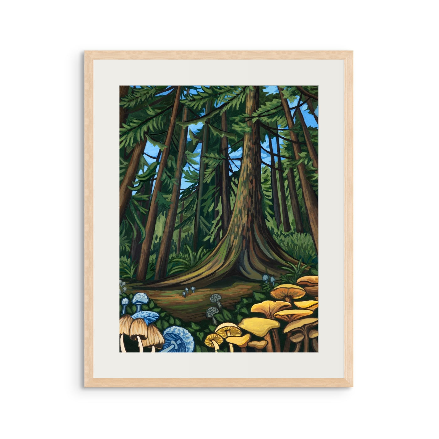 "Mushroom Forest" Print