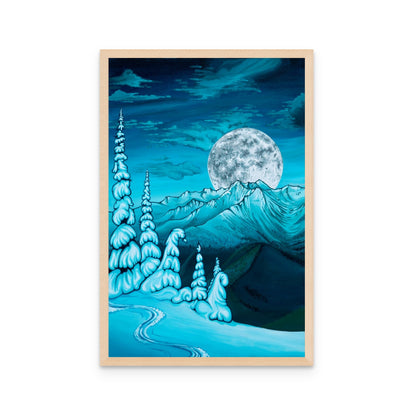 "Snow Moon" Print