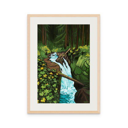 "Sol Duc Falls" Print