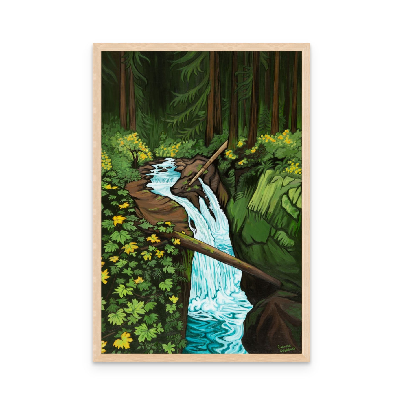 "Sol Duc Falls" Print