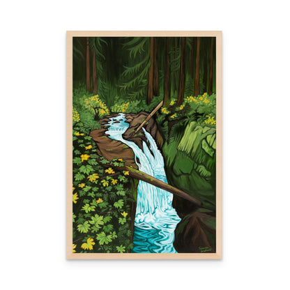 "Sol Duc Falls" Print