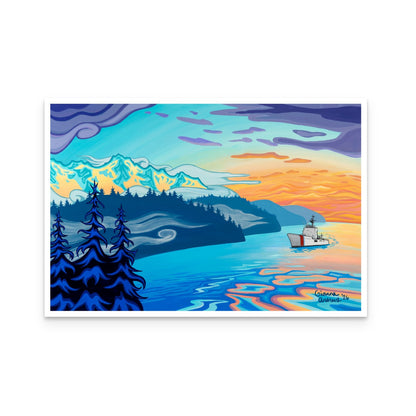"Sunset Straits" Print