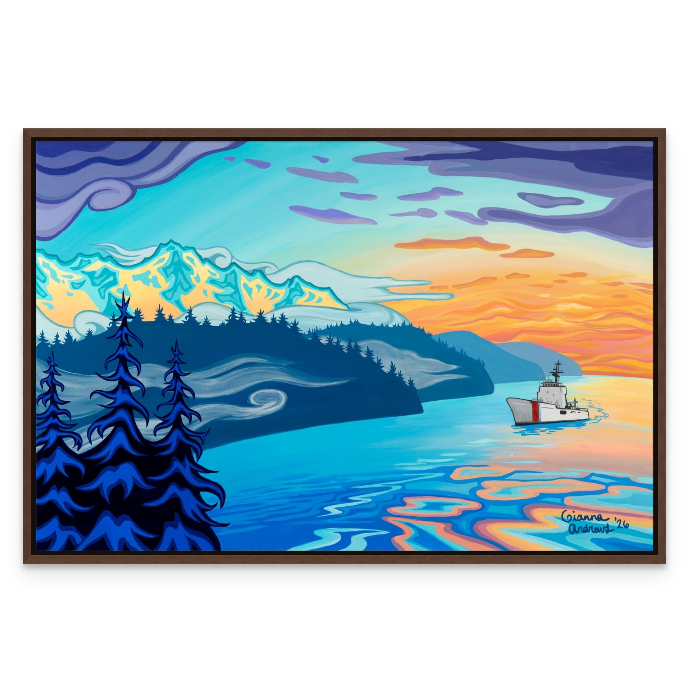 "Sunset Straits" Print