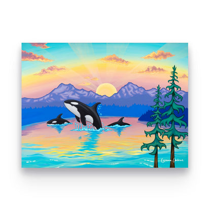 "When the Orcas Return" Print