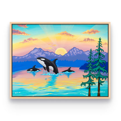 "When the Orcas Return" Print