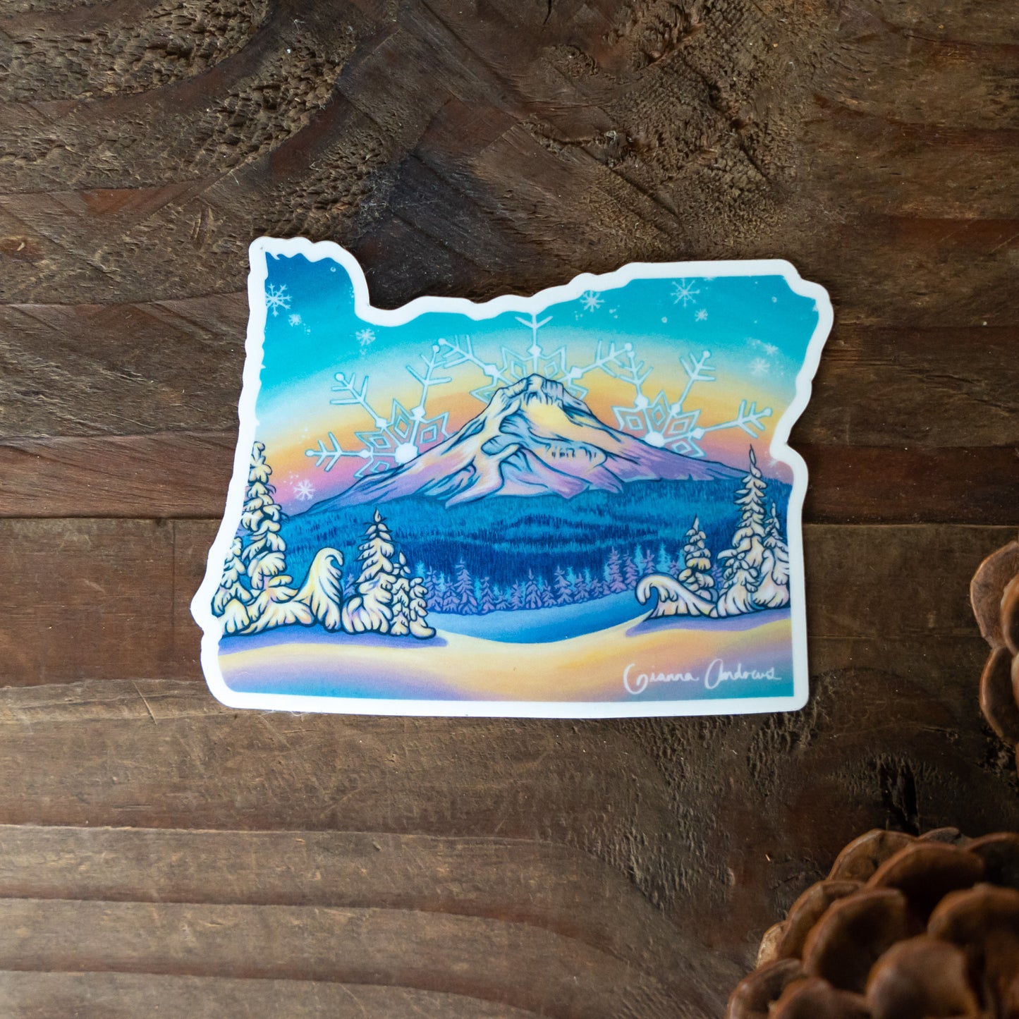 Mount Hood Oregon Sticker