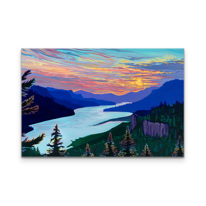 "Hood River Sunrise" Print